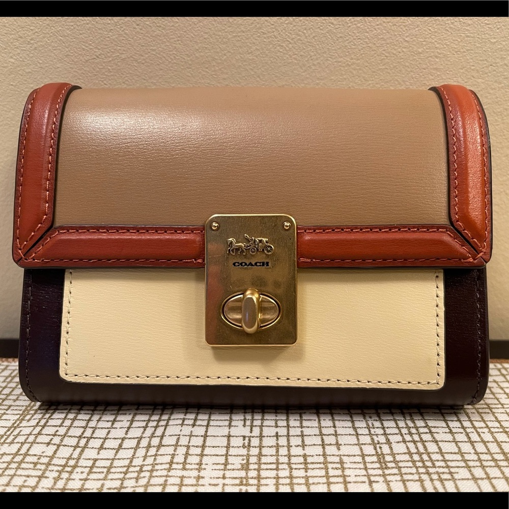 Coach Hutton Colorblock Wallet